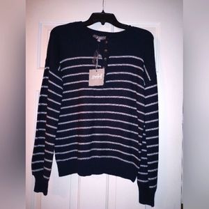 Ladies Striped Sweater